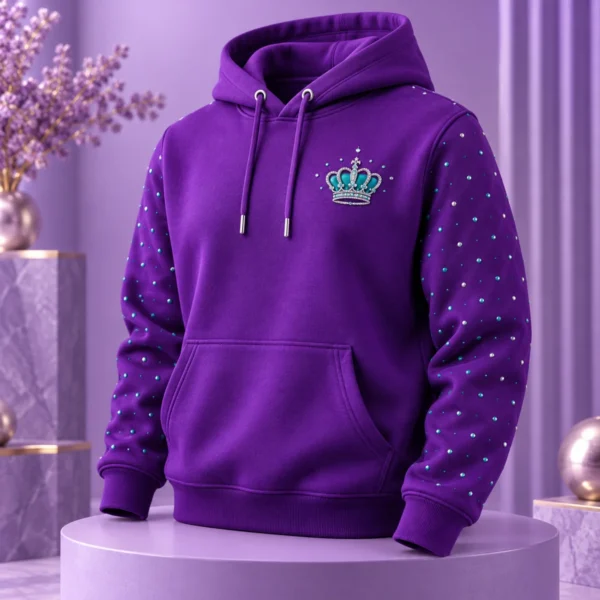 AI-created illustrative hoodies sweatshirts for Jewel Haus